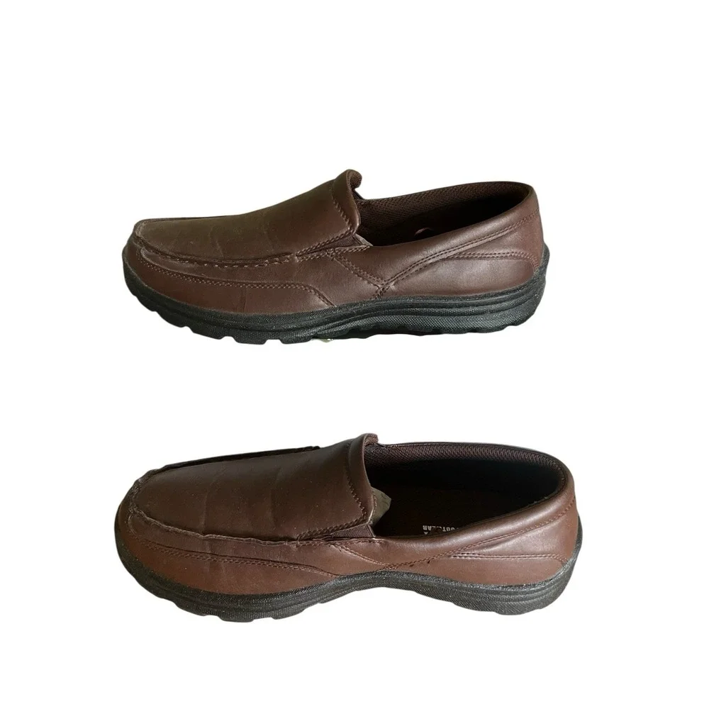 Brand New Mens Cary Country‎ Rugged Casual Boat Shoes 9.5 W Redwood Brown NIB